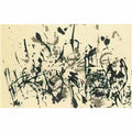 Jackson Pollock untitled p15 Art A4 Photo Print