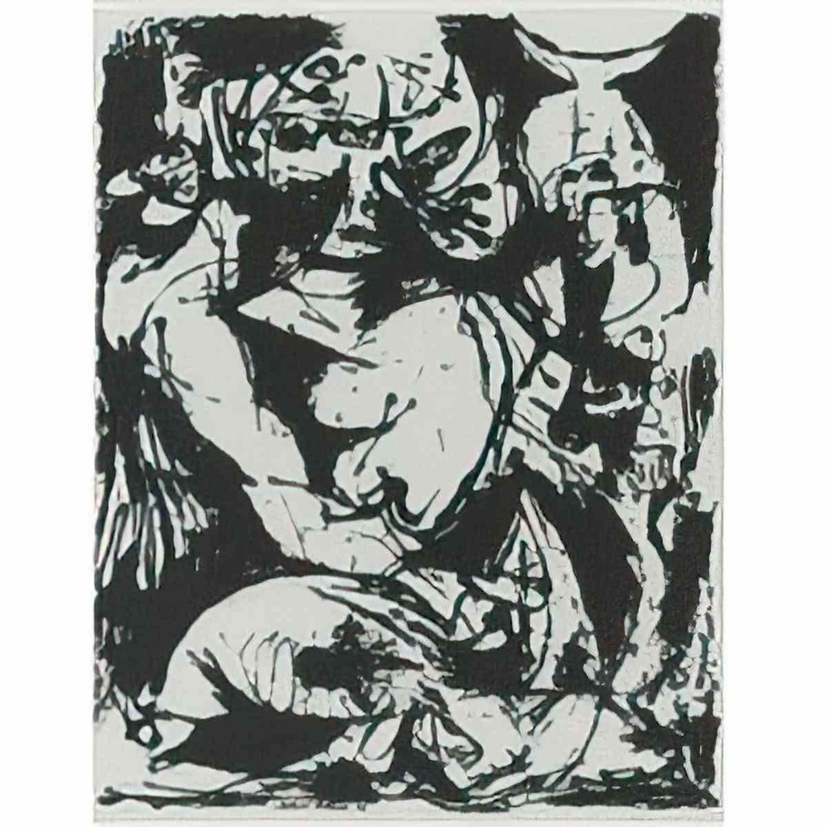 Jackson Pollock untitled p19 2 Art A4 Photo Print