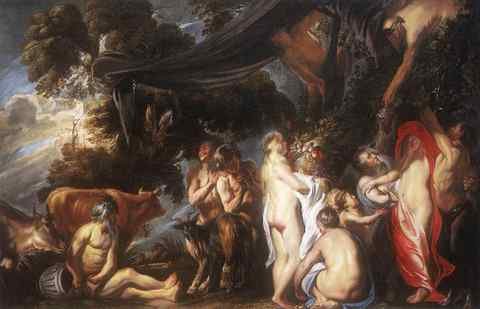 Jacob Jordaens Allegory Of Fertility A4 Photo Print
