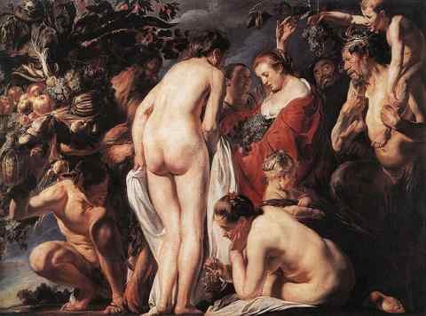Jacob Jordaens Allegory Of Fertility2 A4 Photo Print