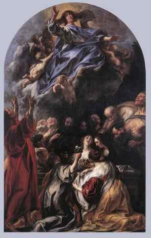 Jacob Jordaens Assumption Of The Virgin A4 Photo Print