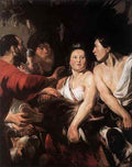Jacob Jordaens Meleager And Atalanta A4 Photo Print