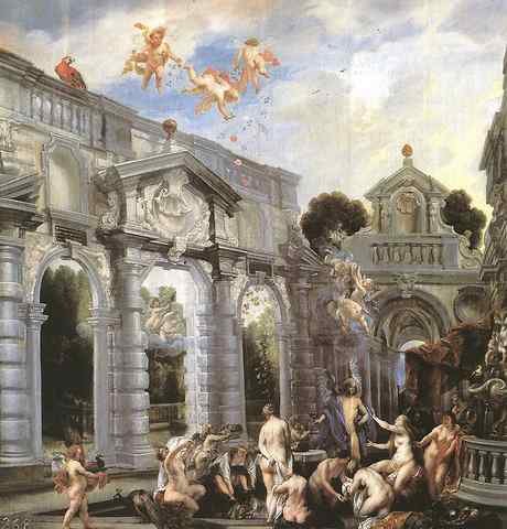 Jacob Jordaens Nymphs At The Fountain Of Love A4 Photo Print