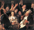 Jacob Jordaens The Bean King Detail A4 Photo Print