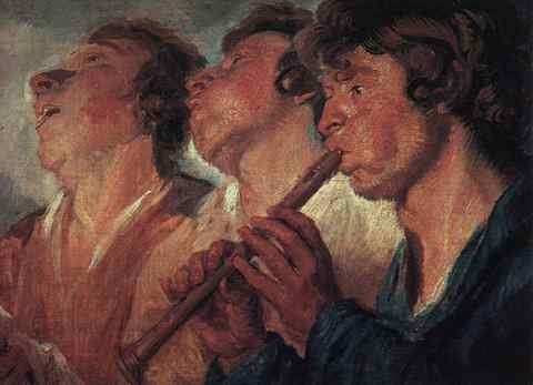 Jacob Jordaens The Itinerant Musicians CGF A4 Photo Print