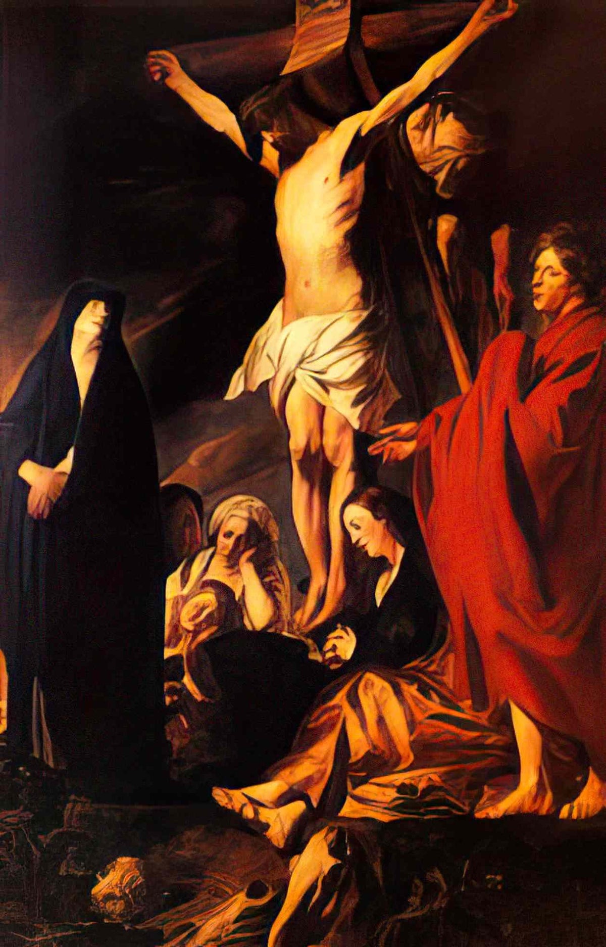 Jacob Jordaens christ on a cross 1622 Art A4 Photo Print