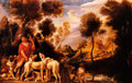 Jacob Jordaens hunter with his dogs 1635 Art A4 Photo Print