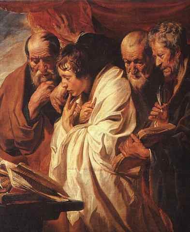 Jacob Jordaens jordaen3 A4 Photo Print