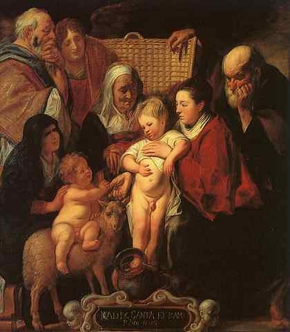 Jacob Jordaens jordaen9 A4 Photo Print