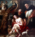 Jacob Jordaens suzanna and the elders Art A4 Photo Print