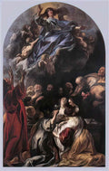Jacob Jordaens the assumption of the virgin Art A4 Photo Print