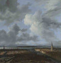 Jacob van Ruisdael A Panoramic View of Amsterdam looking towards the IJ A4 Photo Print