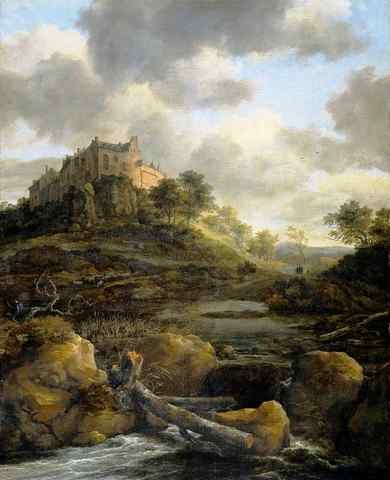 Jacob van Ruisdael Ruisdael 50sCastle A4 Photo Print