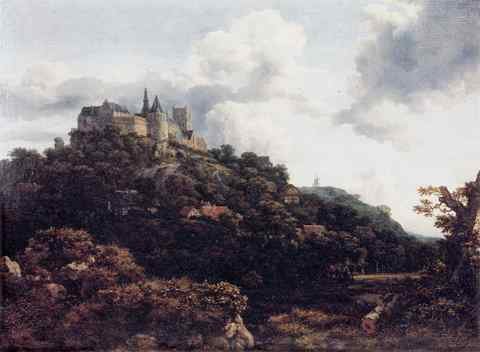 Jacob van Ruisdael Ruisdael 53Castle A4 Photo Print