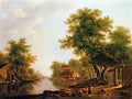 Jacob van Strij landscape with river near dordrecht Art A4 Photo Print