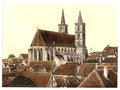 Jacobs Church Rothenburg Bavaria Vintage A4 Photo Print