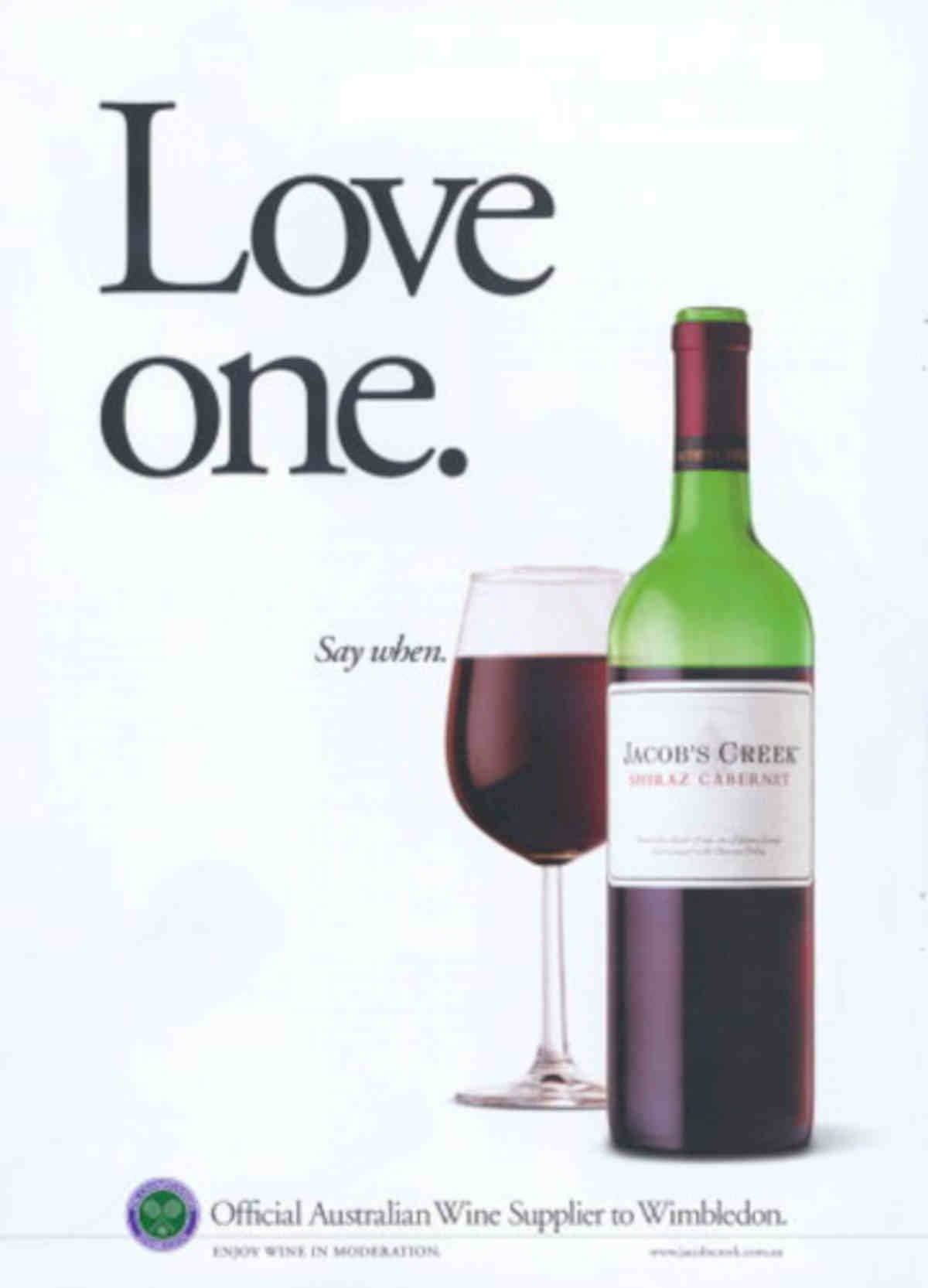 Jacobs Creek Wine Vintage Retro Advert Poster A4 Photo Print