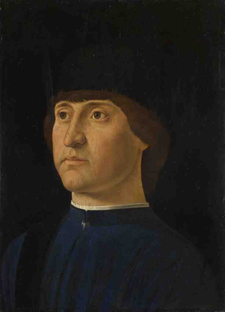 Jacometto Portrait of a Man A4 Photo Print