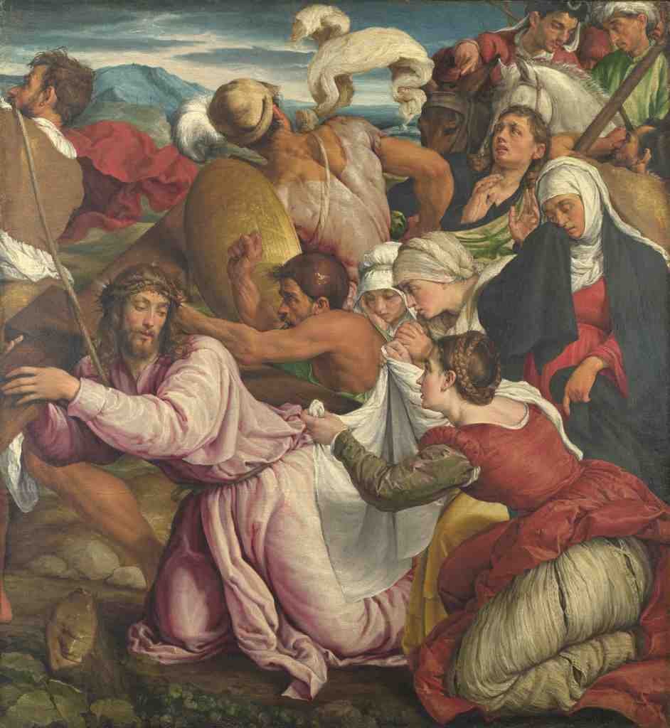 Jacopo Bassano The Way to Calvary A4 Photo Print