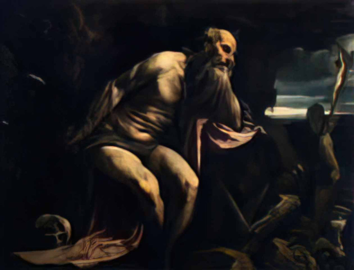Jacob Jordaens pan punished by the nymphs Art A4 Photo Print
