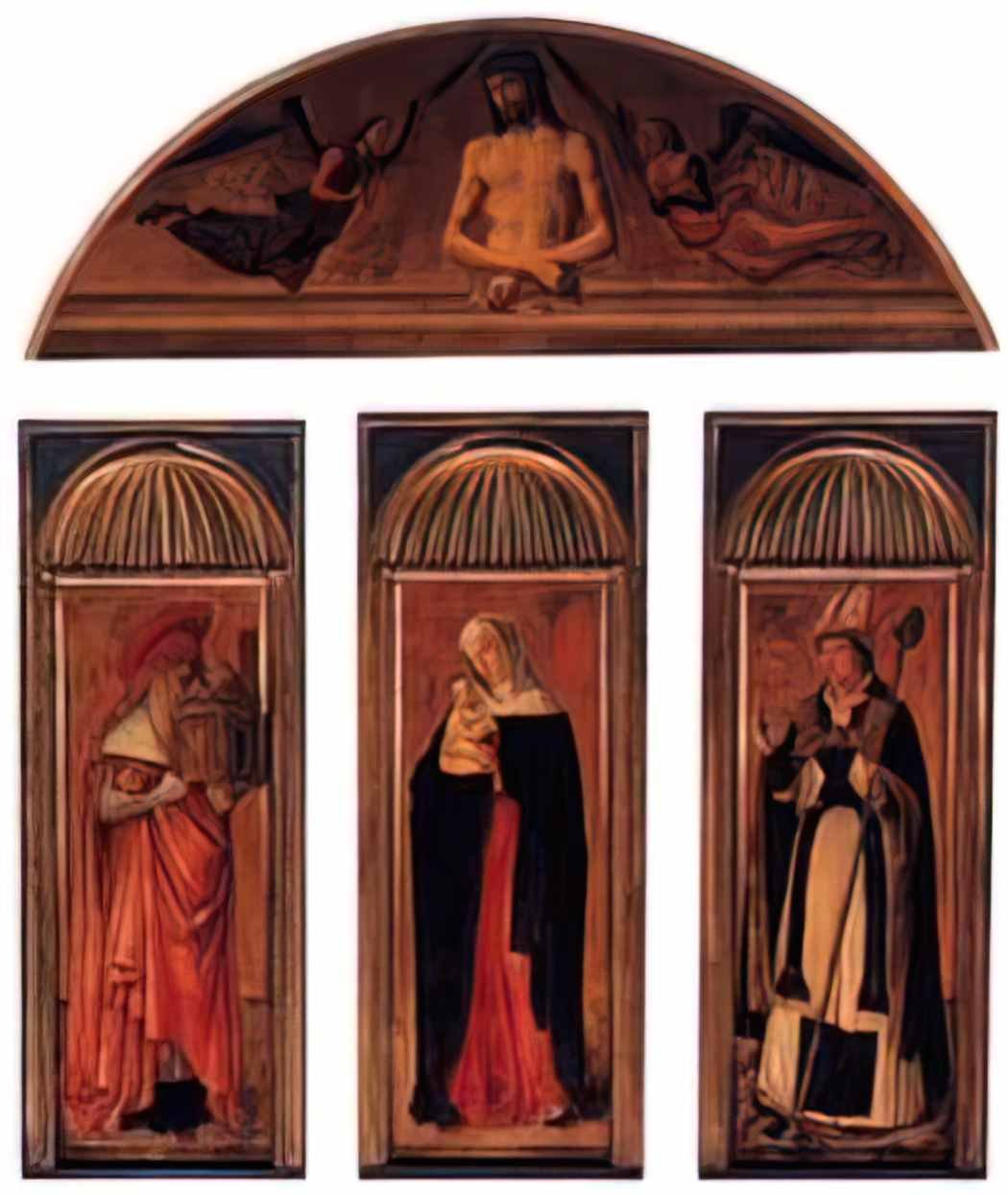Jacopo Bellini triptych of the virgin 1470 Art A4 Photo Print