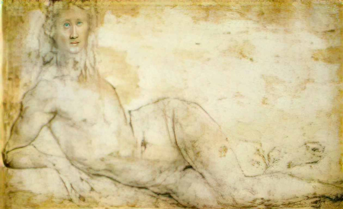 Jacopo Pontormo female nude 1 Art A4 Photo Print