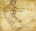 Jacopo Pontormo female nude Art A4 Photo Print