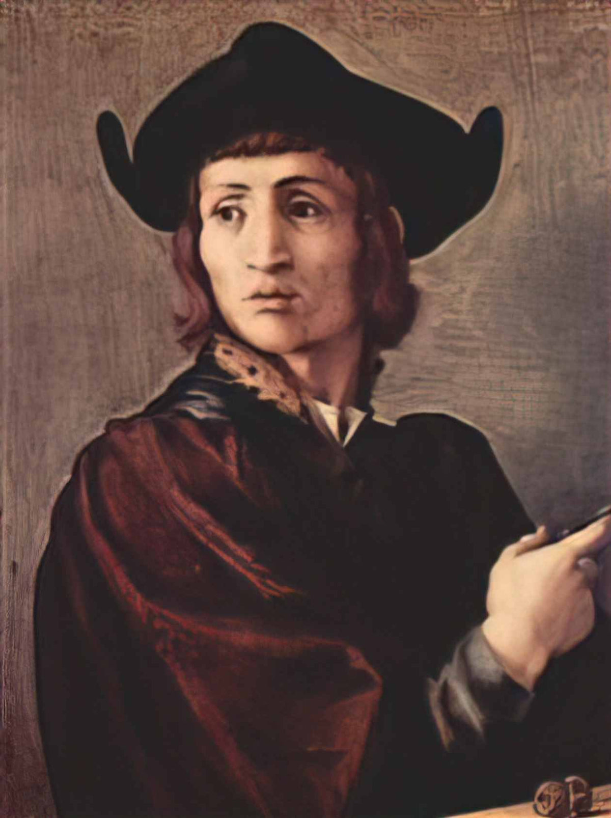 Jacopo Pontormo portrait of a goldsmith Art A4 Photo Print