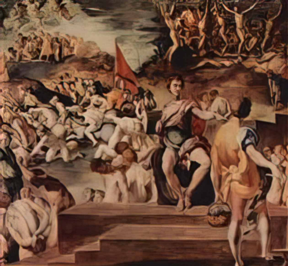 Jacopo Pontormo ten thousand martyrs 1529 Art A4 Photo Print