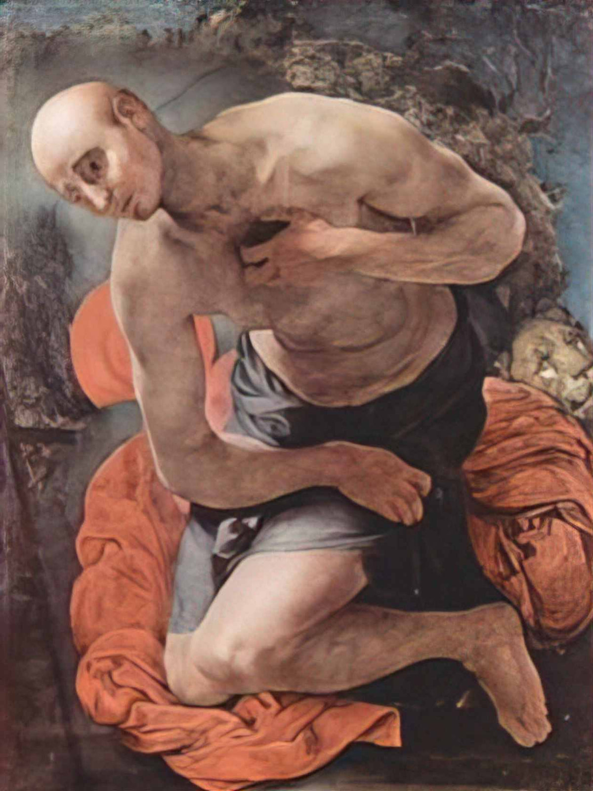 Jacopo Pontormo the penitence of st jerome Art A4 Photo Print