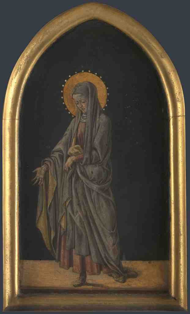 Jacopo di Antonio Master of Pratovecchio The Virgin Altarpiece Pinnacle left A4 Photo Print