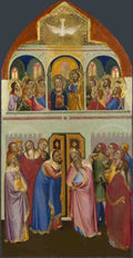 Jacopo di Cione and workshop Pentecost A4 Photo Print