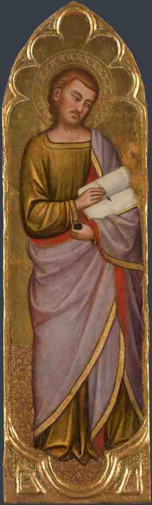 Jacopo di Cione and workshop Saint Luke A4 Photo Print