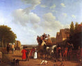 Jacques Laurent Agasse A Street A4 Photo Print
