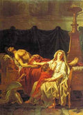 Jacques Louis David Andromache Mourning Hector Cgf A4 Photo Print