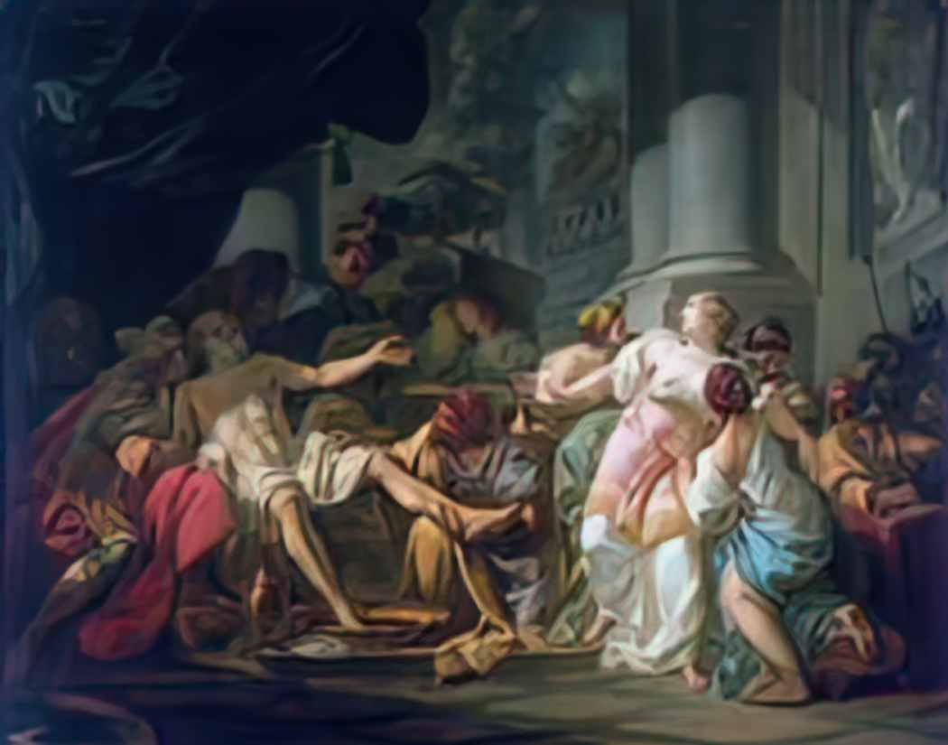 Jacopo Bassano the last supper 1546 Art A4 Photo Print