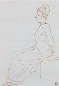 Jacques Louis David queen marie antoinette on the way to her executio Art A4 Photo Print
