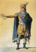 Jacques Louis David the representatives of the people on duty 1794 Art A4 Photo Print