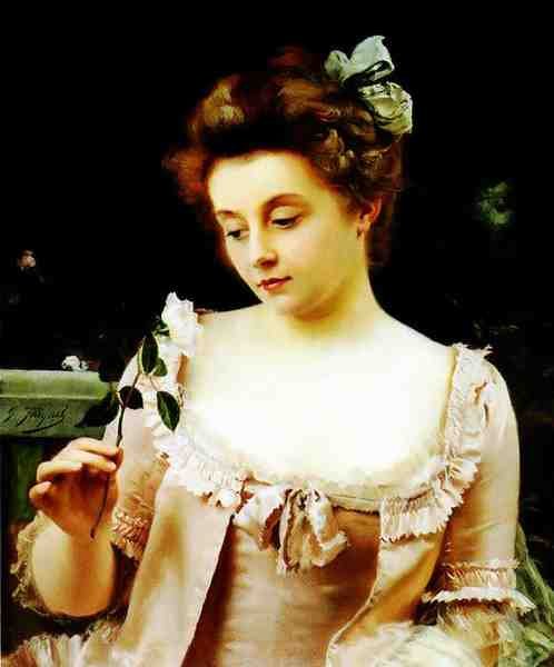 Jacquet Gustave Jean A Rare Beauty 5 A4 Photo Print