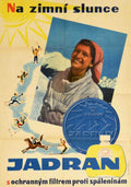Jadran Winter Sun Vintage Retro Advert Poster A4 Photo Print