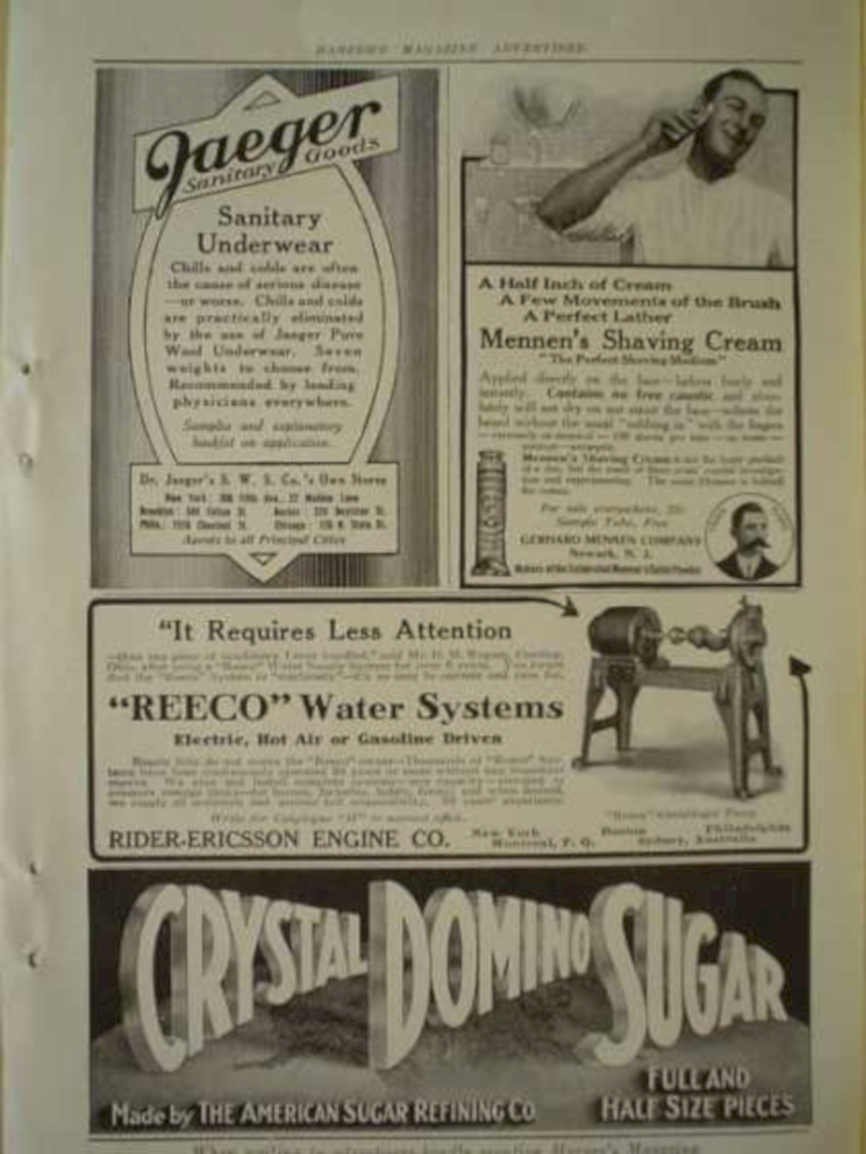 Jaeger Mennen Sugar Vintage Retro Advert Ads A4 Photo Print