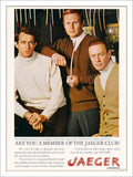 Jaeger Menswear 1960s Vintage Retro Advert Poster A4 Photo Print