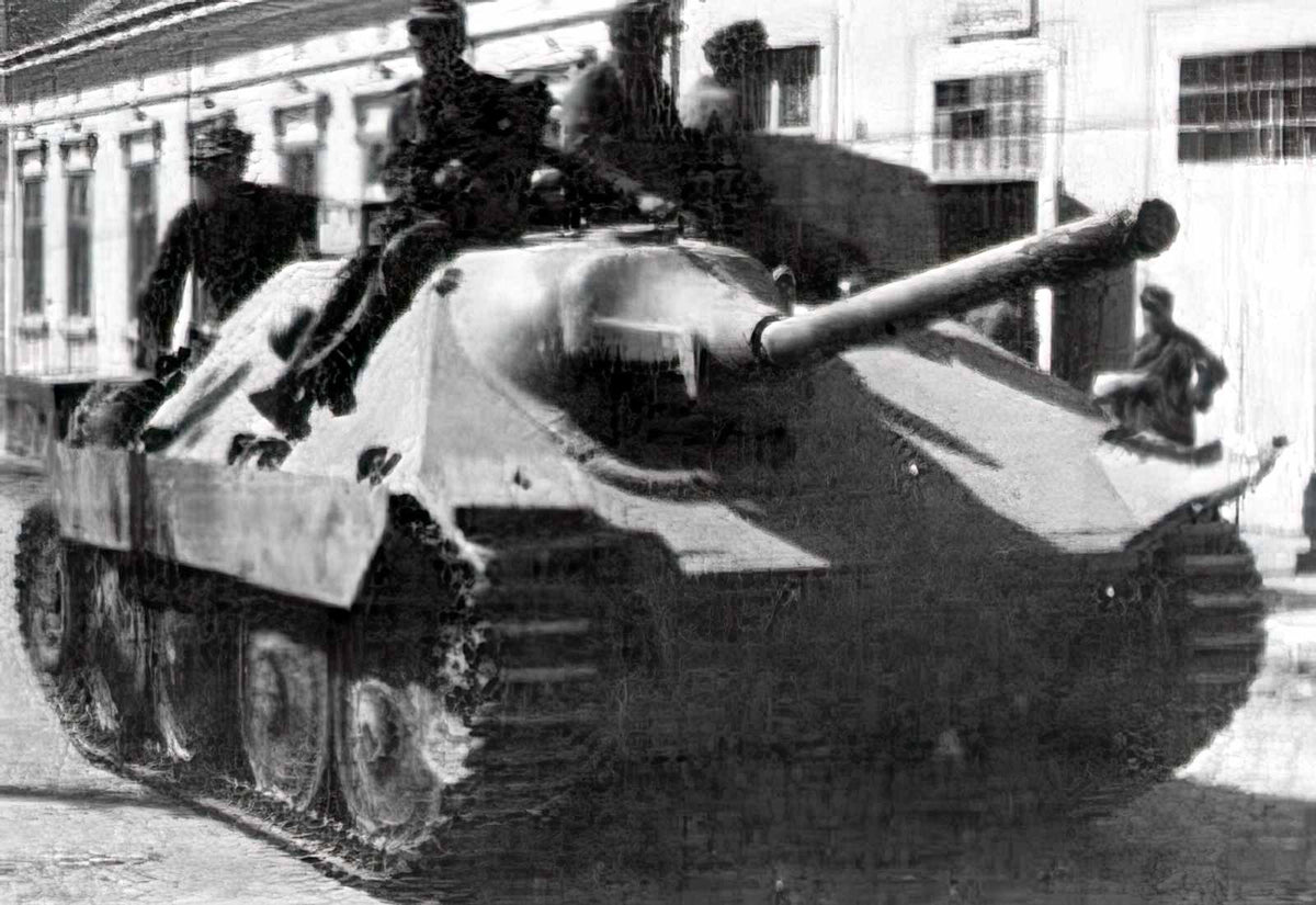 Jagdpanzer 38t Hetzer 8 A4 Photo Print