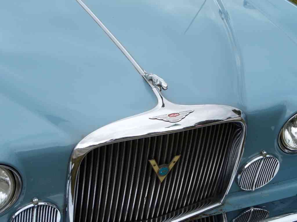 Jaguar XJ Bonnet 2639 Grille A4 Photo Print