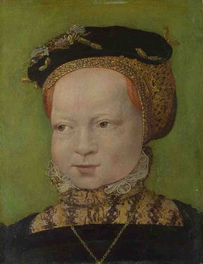 Jakob Seisenegger Portrait of a Girl A4 Photo Print