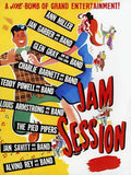 Jam Session Bands Vintage Retro Advert Ads A4 Photo Print