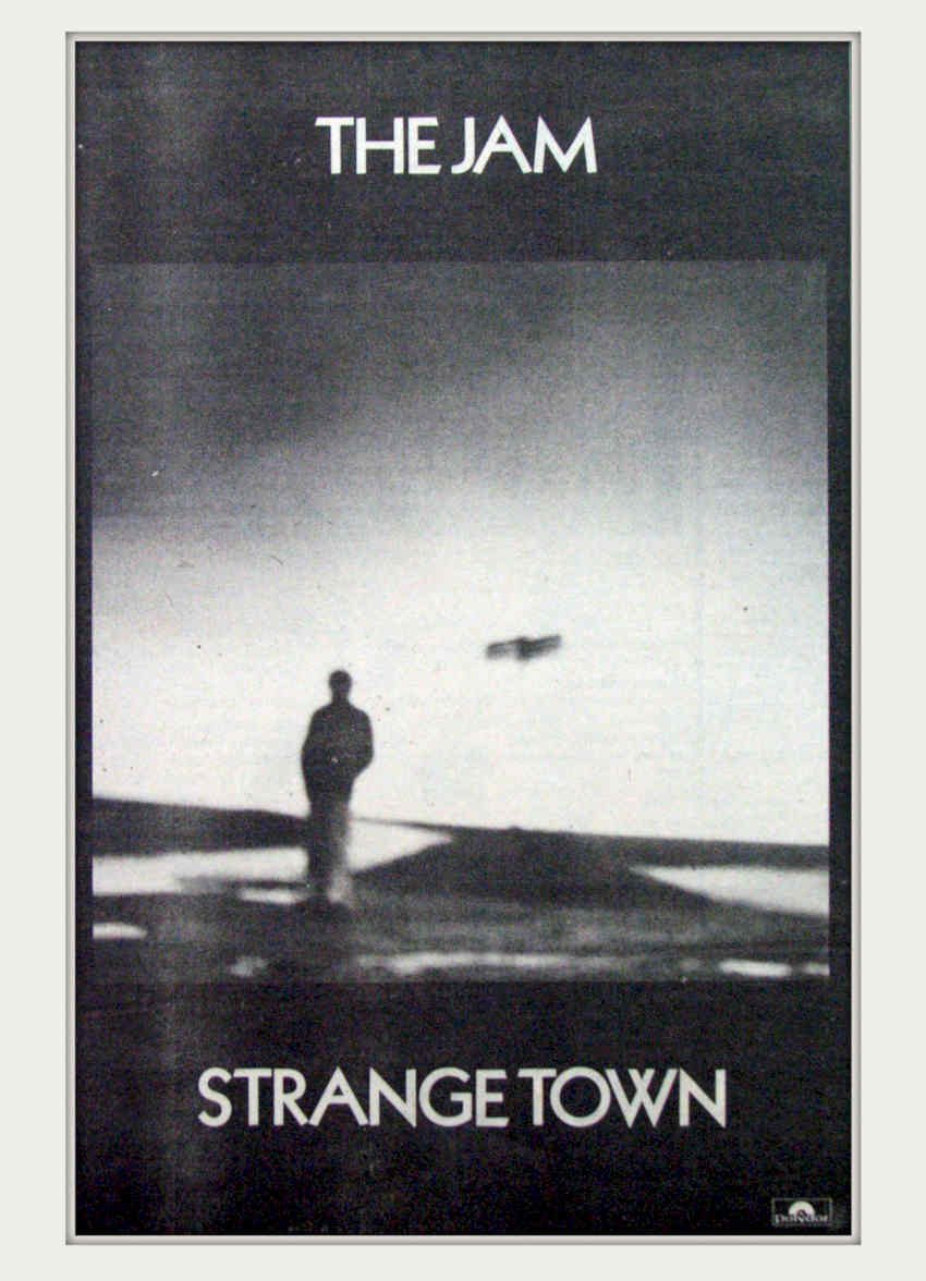 Jam Strange Town Vintage Retro Advert Poster A4 Photo Print
