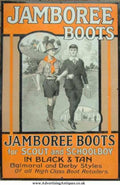 Jamboree Boots Scout Vintage Retro Advert Ads A4 Photo Print