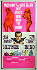 James Bond Goldfinger 1 Vintage Retro Advert Poster A4 Photo Print