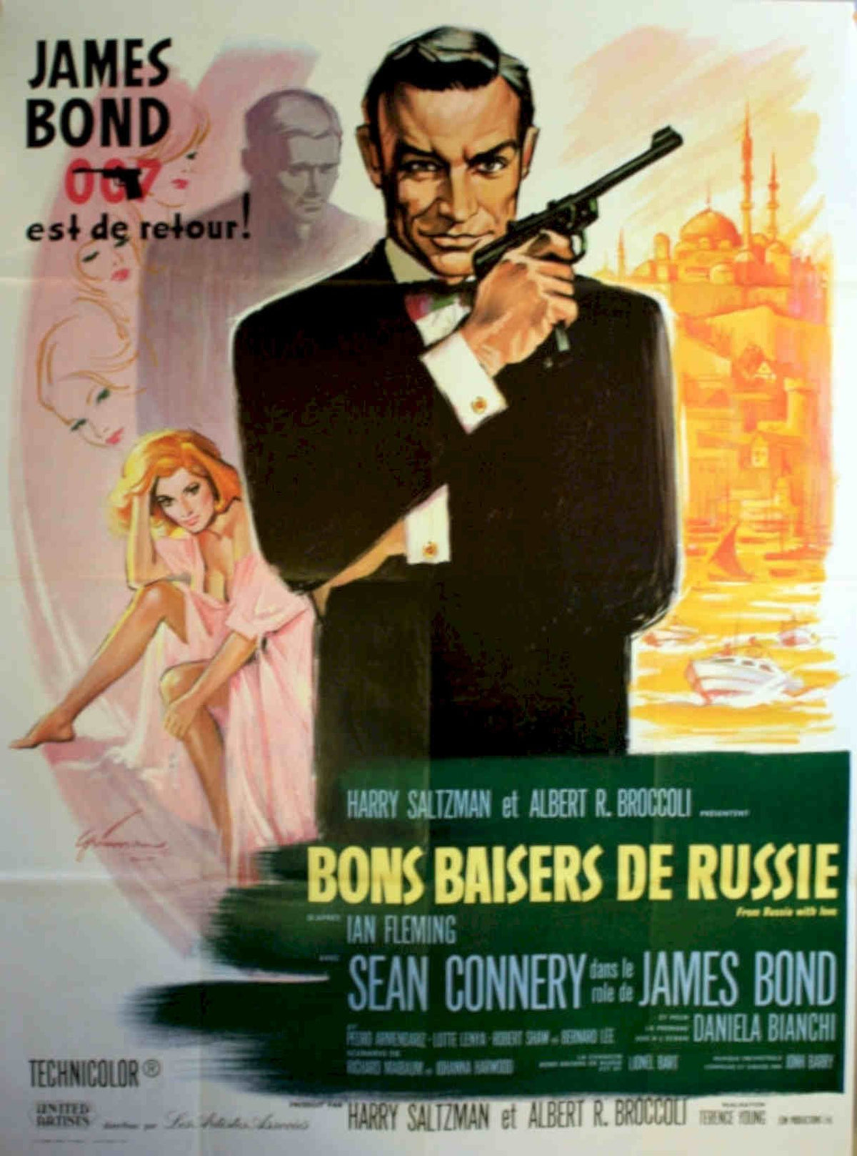 James Bond Secret Vintage Retro Advert Poster A4 Photo Print